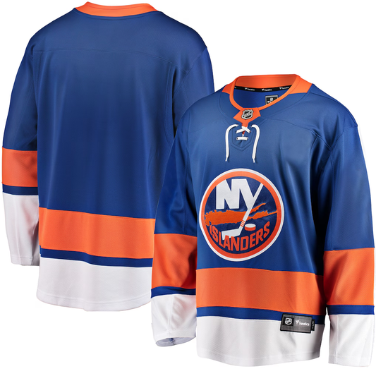 Men's New York Islanders Fanatics Royal Blank Jersey