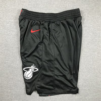 Men's Miami Heat Black 2023/24 Swingman City Edition Shorts1