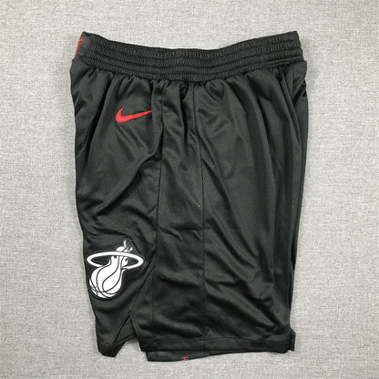 Men's Miami Heat Black 2023/24 Swingman City Edition Shorts1