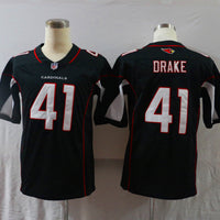 Men's Arizona Cardinals Kenyan Drake #41 Black Game Jersey1