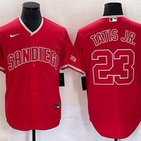 Men's San Diego Padres Fernando Tatis Jr. #23 Red Replica Player Jersey1