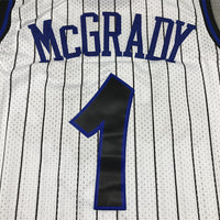 Men's Orlando Magic Tracy McGrady 2003-04 White Hardwood Classics Swingman Jersey1
