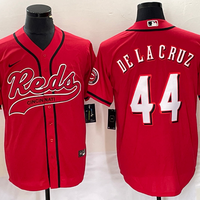 Men's Cincinnati Reds Elly De La Cruz #44 Red Replica Player Jersey1 Joint Edition