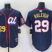 Men's American League Cal Raleigh #29 Navy 2025 All-Star Edition Limited Player Jersey