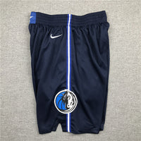 Men's Dallas Mavericks Navy Basketball Shorts1