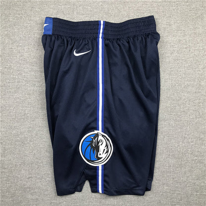 Men's Dallas Mavericks Navy Basketball Shorts1