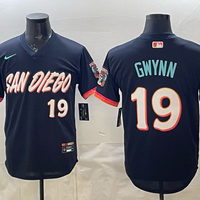 Men's San Diego Padres Tony Gwynn #19 Obsidian 2026 City Connect Stadium Jersey