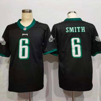 Men's Philadelphia Eagles DeVonta Smith #6 Black Game Jersey1