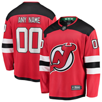 New Jersey Devils Red Custom Jersey - JerseysFreak
