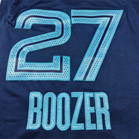 Men's Memphis Grizzlies Cameron Boozer #27 Navy Swingman Jersey - Icon Edition