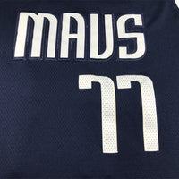Men's Dallas Mavericks Luka Doncic #77 Navy 2022/23 Statement Edition Swingman Jersey1