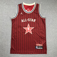 Men's Los Angeles Lakers LeBron James #23 Crimson 2024 NBA All-Star Game Swingman Jersey1