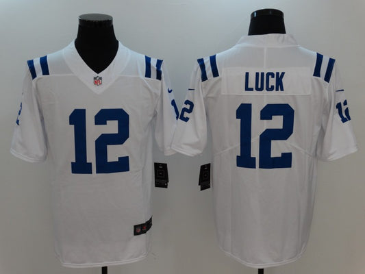 Men's Indianapolis Colts Andrew Luck White Game Jersey1