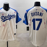 Men's Los Angeles Dodgers Shohei Ohtani White Team Game Jersey1