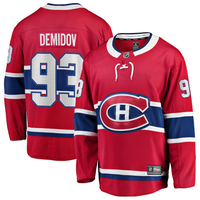 Ivan Demidov Montreal Canadiens Red Home Jersey