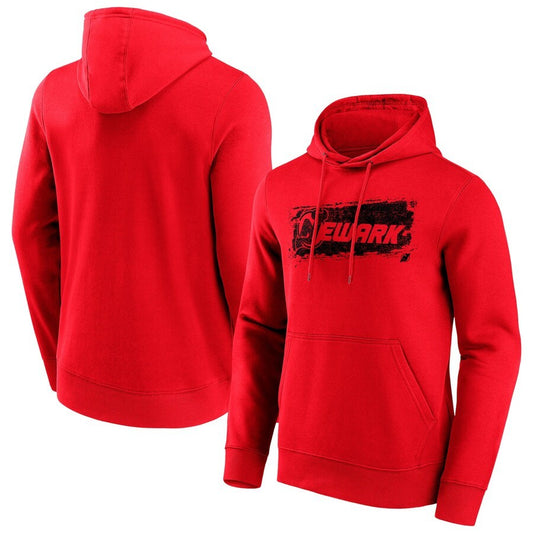 Men's New Jersey Devils Fanatics Branded Hometown Graphic Hoodie - Red