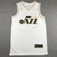 Men's Utah Jazz Donovan Mitchell #45 White Swingman Jersey1