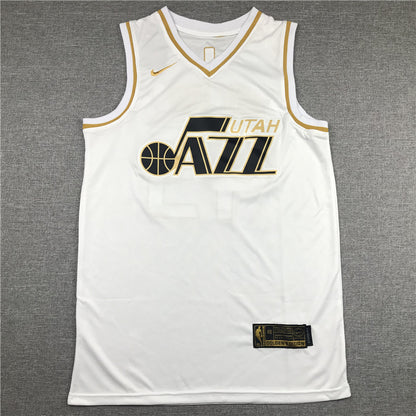 Men's Utah Jazz Donovan Mitchell #45 White Swingman Jersey1