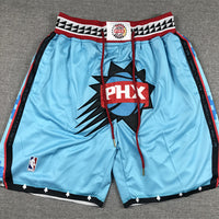 Men's Phoenix Suns Blue 2022/23 City Edition Basketball Shorts1
