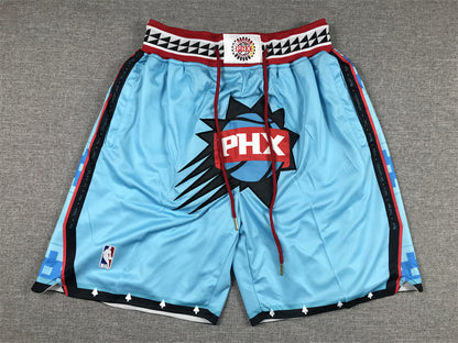 Men's Phoenix Suns Blue 2022/23 City Edition Basketball Shorts1