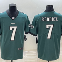 Men's Philadelphia Eagles Haason Reddick #7 Midnight Green Game Jersey1