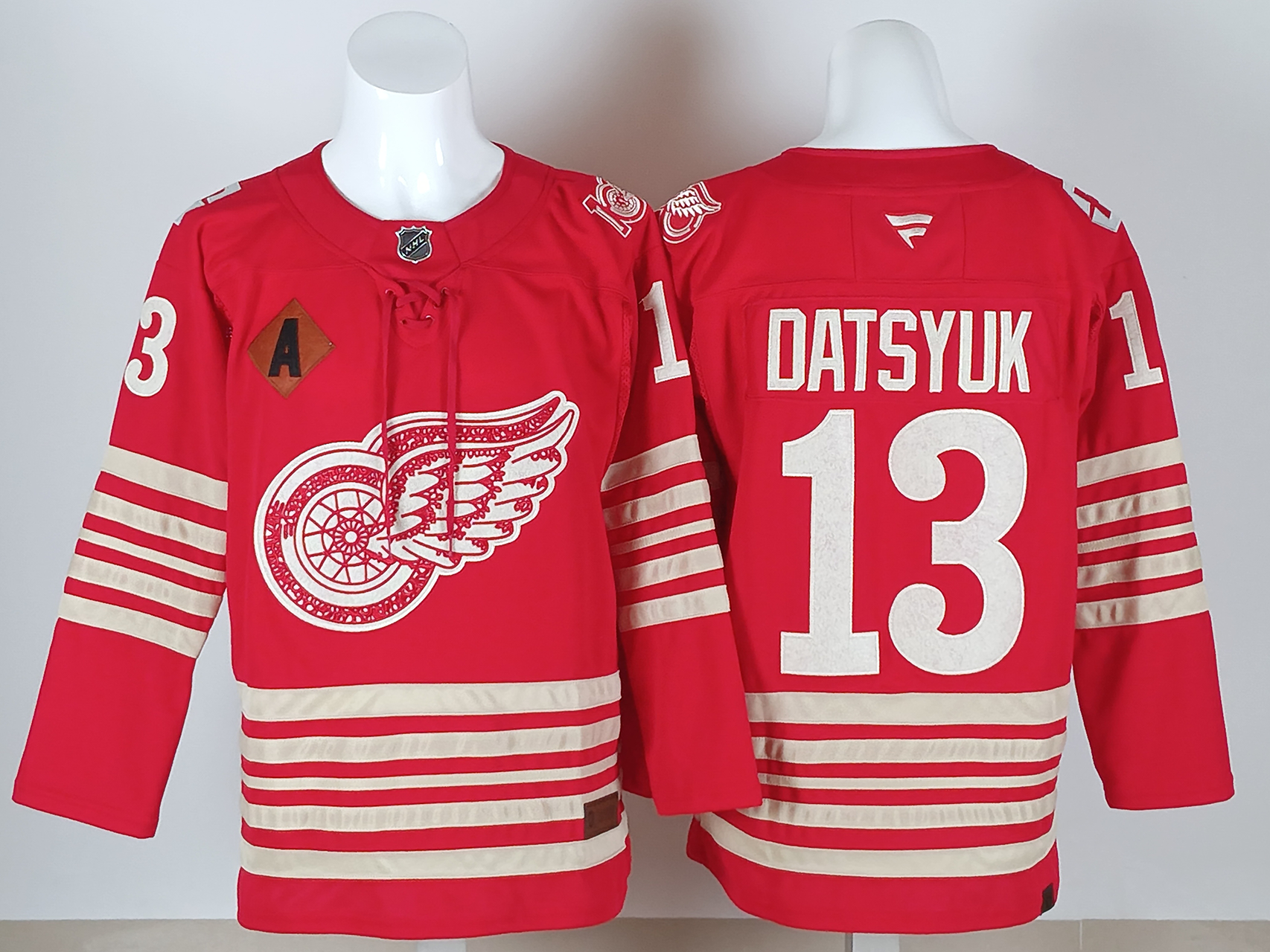 Men's Detroit Red Wings Pavel Datsyuk #13 Red Breakaway Player Jersey