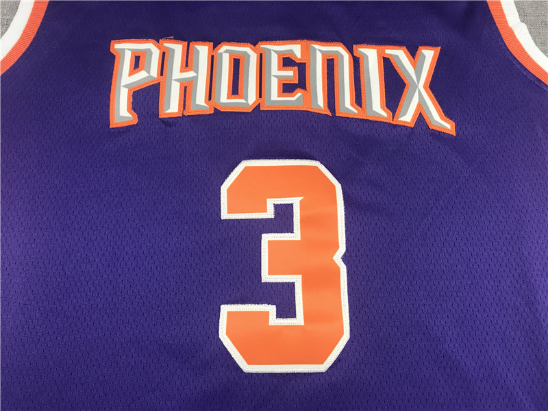 Men's Phoenix Suns Chris Paul Purple 2020/21 Fast Break Replica Player Jersey1