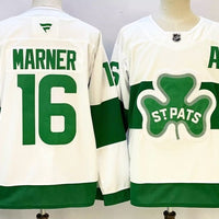 Men's Toronto Maple Leafs Fanatics Mitchell Marner #16 Fanatics White St. Patricks Alternate Jersey
