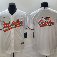 Men's Baltimore Orioles White Home Replica Team Jersey1