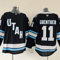 Men's Utah Mammoth Dylan Guenther #11 Fanatics Black Player Game Jersey