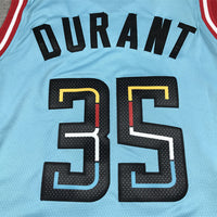 Men's Phoenix Suns Kevin Durant #35 Turquoise 2022/23 Swingman Jersey1 - City Edition