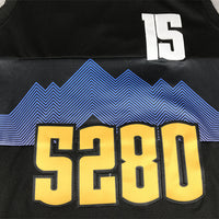 Men's Denver Nuggets Nikola Jokic #15 Black 2023/24 Swingman Jersey1 - City Edition