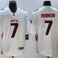 Men's Atlanta Falcons Bijan Robinson #7 White Game Jersey1