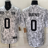 Men's New York Giants Brian Burns #0 Arctic Camo 2024 Salute to Service Limited Jersey