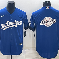 Men's Los Angeles Dodgers Blue Alternate Player Jersey1