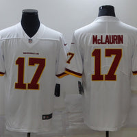 Men's Washington Commanders Terry Mclaurin #17 White Game Jersey1