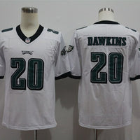 Men's Philadelphia Eagles Brian Dawkins #20 White Game Jersey1