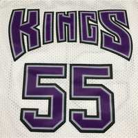 Men's Sacramento Kings Jason Williams White Hardwood Classics Swingman Jersey1