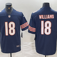 Caleb Williams Chicago Bears Navy Jersey