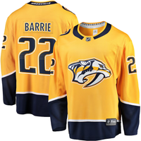 Tyson Barrie #22 Nashville Predators Gold Home Breakaway Jersey - JerseysFreak