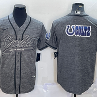 Men's Indianapolis Colts Gray Player Jersey1