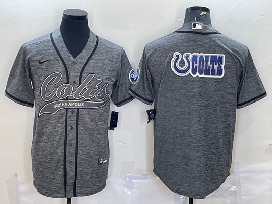 Men's Indianapolis Colts Gray Player Jersey1