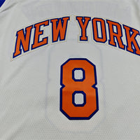 Men's New York Knicks OG Anunoby #8 Cream 2025/26 Swingman Jersey - City Edition