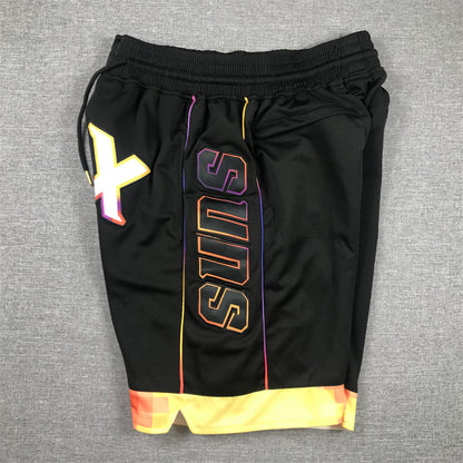 Men's Phoenix Suns Black Statement Edition Pocket Shorts1
