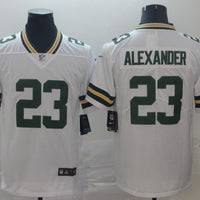 Men's Green Bay Packers Jaire Alexander #23 White Game Jersey1