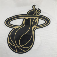 Men's Miami Heat Dwyane Wade #3 White Swingman Player Jersey1