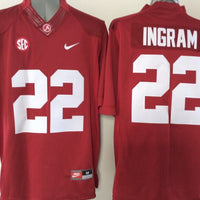 Men's Alabama Crimson Tide Mark Ingram #22 Crimson Player Game Jersey