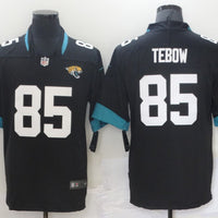 Men's Jacksonville Jaguars Tim Tebow #85 Black Game Jersey1