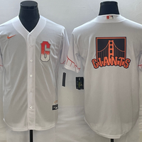 Men's San Francisco Giants White City Connect Replica Player Jersey1