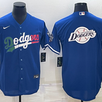 Men's Los Angeles Dodgers Blue Alternate Baseball Jersey1